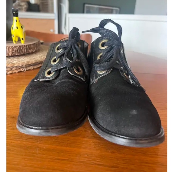 John Fluevog Biblio Florence Ribbon Lace Up shoes womens 10 / mens 8 - Picture 2 of 3